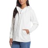 Weatherproof Vintage Womens Lightweight Waterproof Hooded Rain Slicker (White, X-Large)