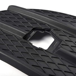 PIT66 Right Triangle Bumper Grille Insert Compatible with Ford 2013-2016 Escape S Se Sport Utility 4-door Replaces FO1039124, CJ5Z-17E810-AA (Passenger Side)