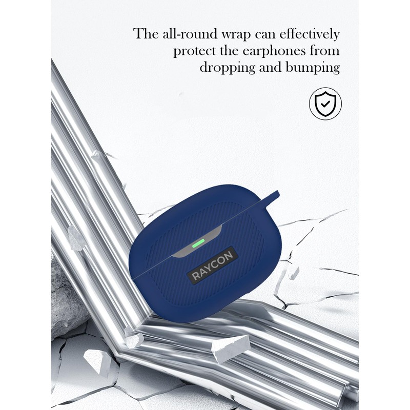 Case for Raycon Everyday Earbuds,Soft Protective,BOVUGAC Silicone Case Cover for