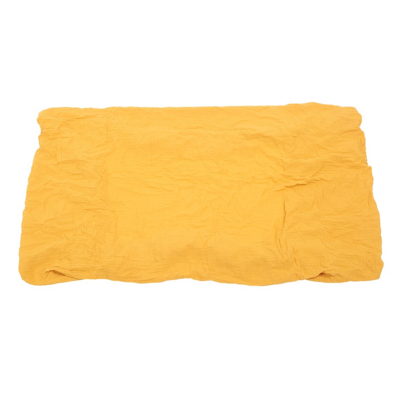 Fitted Crib Sheet Full Cotton Crinkle Fabric Soft Breathable Comfortable