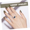 Healeved 2Pcs Heart Shape Temperature Changing Mood Rings Chic Emotion