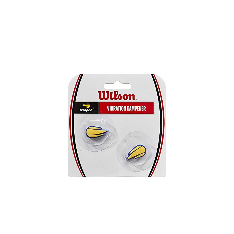 Wilson(ウイルソン) テニスラケット用振動止め US OPEN FLAME DAMPENER (ユーエスオープン フレーム ダンプナー) イエロー