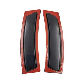KYYET Front Bumper Side Marker Lights Reflector Compatible for F30 F31 3 Series, F32 F33 F36 4-Series (Smoke Lens)