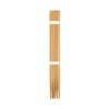 Muji 12057147 Bamboo Chopsticks, Natural, 9.1 inches (23 cm), Pack