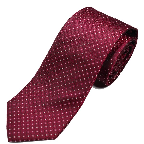 Michikorondon MKC-4-C Recruit Freshers Necktie Brand, Polka Dot Pattern, 100%