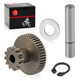 Starter Motor Idler Gear 48T/12T Compatible with Honda Recon 250 ES 2x4 TRX250 TE TM TRX250EX TRX250X 2002-2019 28117-HM8-A40