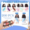 Bememo 200 Pcs Jesus Toys Little Jesus Figurine Miniature Jesus