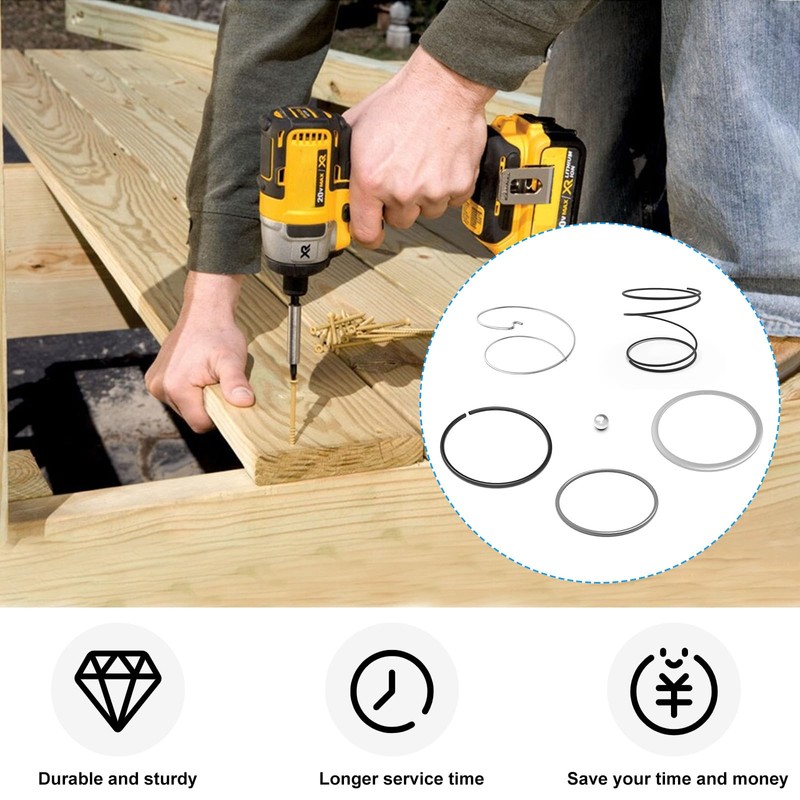 Updated DCF885 Impact Driver Spring Kit FOR Dewalt 20 V