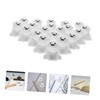 NUOBESTY Pack of 20 Cute Erasers Polar Bear Shape Rubber