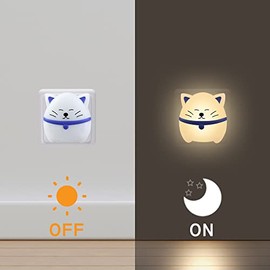 Annmore Annmore night light children's socket 2 pieces LED socket light twilight sensor breastfeeding sleep light decoration children's room baby initial equipment newborn