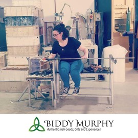 Biddy Murphy Adorno de bola de la Trinidad irlandesa, el mejor regalo increíble y único para hombres o mujeres, adornos irlandeses reales, tamaño pequeño, gran regalo de Navidad, aniversario o cumpleaños, decoraciones celtas