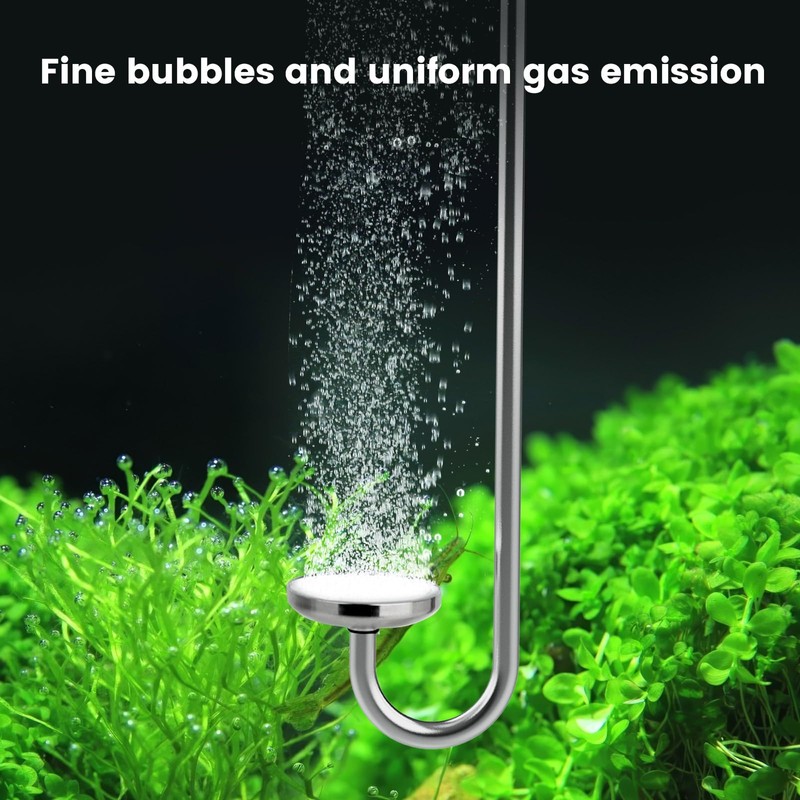 Hygger CO2 Stainless Steel CO2 Diffuser Atomizer Used for Aquarium