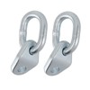 Fockety Engine Lift Bracket Set, 5500lb Capacity Stainless Steel Lifting Bolt for Load Levelers and Lifting Slings Rigging Engine Stand, Engine Support Bar for Engine Hoist Leveler
