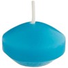 Zest Candle 24-Piece Floating Candles, 1.75-Inch, Turquoise
