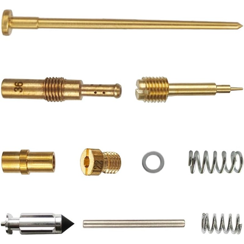 2-Pack Carburetor Carb Rebuild Repair Kits with Diaphragm Float Replacement