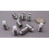 Kmac 18-8 Stainless Steel Set Screws, Nylon Tip, 3/8-16 x
