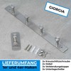 Stahlia Wardrobe (4 Hooks) Coat Hooks Wall Hooks Brushed Stainless