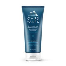 Oars + Alps Body Lotion, Moisturizing Body Lotion with Vitamin E, Shea Butter & Magnesium for All Skin Types, Hydrating, Soothing, Quick Absorbing, Non Greasy, Fresh Ocean Splash, 8oz