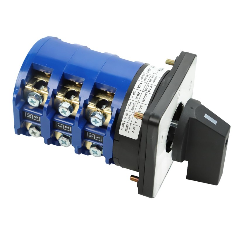 XINTAIHELE Universal Rotary Changeover Switch 690V 125A 3 Position 3