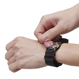 Hatachi BH7152 Ground Golf Wrist Holder, Black, Wrist Circumference Approx. 5.9 - 8.5 inches (15 - 21.5 cm)