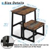 iTsst 2 Step Stool for Adults Wooden Step Stool with