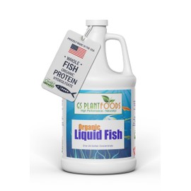GS Plant Foods Organic Hydrolyzed Liquid Fish Fertilizer by GS Plant Foods (1 Gallon)