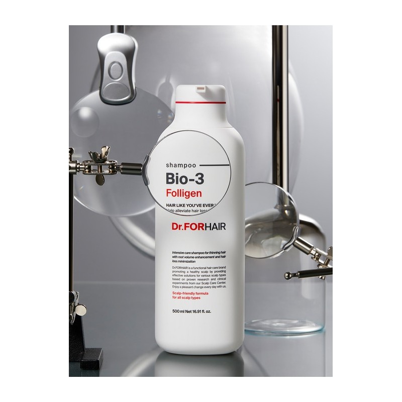 Reduce hair loss, improve root volume, Polygen Bio3 Shampoo 500mlX2