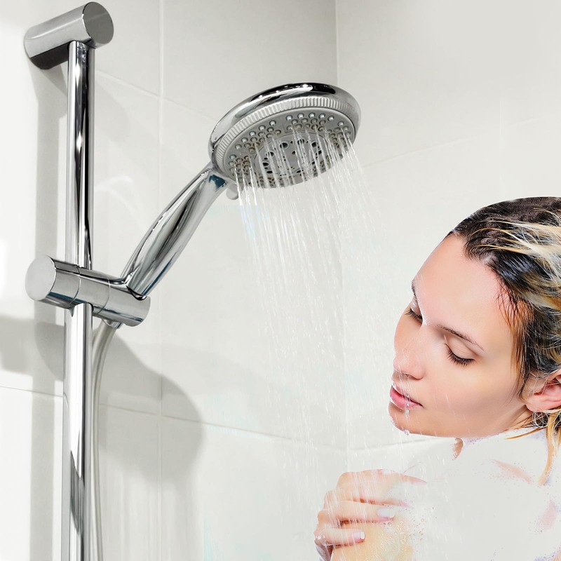 Shower Head Holder Shower Holder Bracket Chrome Plated Shower Head
