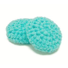 Set of 2 Aqua Reusable Dish Scrubbies for your Zero Waste Kitchen