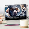 The Funny Labrador Calendar (Desk Calendar 2026 DIN A5 Landscape),