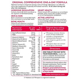 Vitabiotics Vitabiotics Menopace Tab, 90 Count