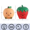 Urban Lifestyle Figural Fruit Squish LED Mood Lamp, 2 Pack