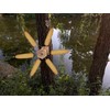 Windmill Squirrel Feeder for Outside, Squirrel Toys, JZDF Squirrel Spinner
