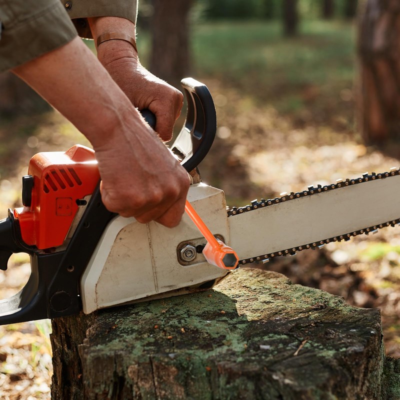 Ashmacdo 3 Pcs Chainsaw Wrench 13 by 19 mm Scrench
