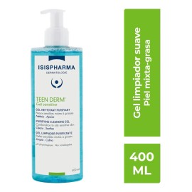 Isispharma Teen Derm Sensitive Gel Limpiador 400 Ml