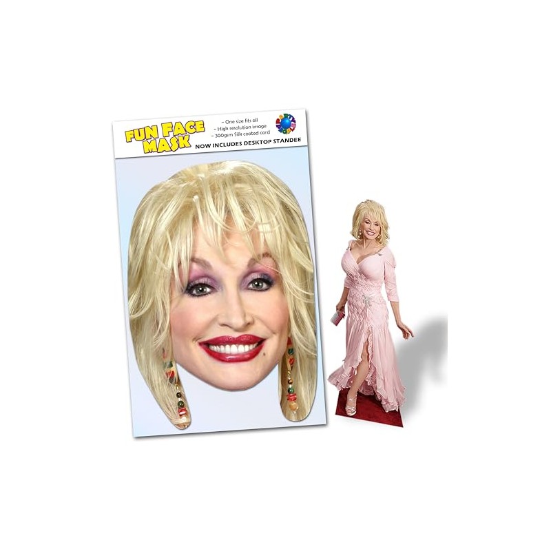 1 x Dolly Parton - Ready To Wear Celebrity Face
