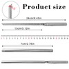 Quanqiuyi Stainless Steel Blade, Outdoor Portable Stainless Steel Mini Stick