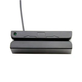 Deftun USB 3-Track Magnetic Stripe Credit Card Reader Magstripe Scanner Swipe