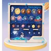 Space-Themed Magnetic Maze Toy - 8 Planets for Early Learning