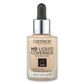 Catrice HD Liquid Coverage Foundation 30ml, 030 Sand Beige, 1 pc / 캐트리스 HD 리퀴드 커버리지 파운데이션 30ml, 030 샌드 베이지, 1개