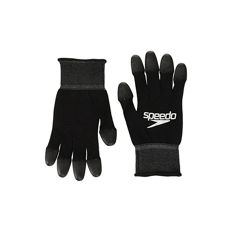 Speedo SE42051 Unisex Fitting Glove Swimming Gloves Black Free