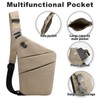 Anti Theft Travel Bag, One Shoulder Large Capacity Cross-body Bag