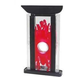 Junfamilee Black Magician's Finger Chopping Knife Guillotine Grass Knife Magically Cuts, Chalk, Thumb, Finger etc. Chopping Edge Magic Stage Show Party Atmosphere Party Show Entertainment Magic Trick
