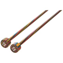 KnitPro 25 cm x 4.5 mm Symfonie Single Pointed Needles, Multi-Color