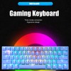 READSON Mechanical Keyboard 61 Keys RGB 3 Modes Support Wireless