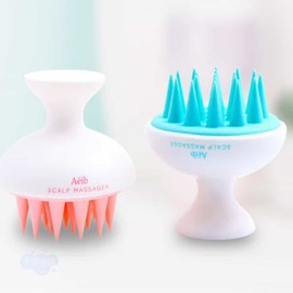 Shampoo Brush Hair Massager Shampoo Massager Scalp Brush Scalp Massage Comb Pink / 샴푸브러시 머리마사지기 샴푸마사지기 두피브러쉬 두피마사지빗 핑크