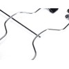 2 Quality Pant Skirt Trouser 4-Tier Pants Metal Hangers Heavy