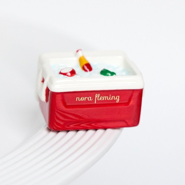 Nora Fleming Ice Cold (Cooler) A434 - Hand-Painted Ceramic Unique