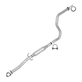 Northeastern Exhaust | Stainless Steel Exhaust Resonator Pipe Compatible for Honda Civic 1992-1995 1.5L | Automotive Replacement Part | Free Gaskets and Clamp Included
