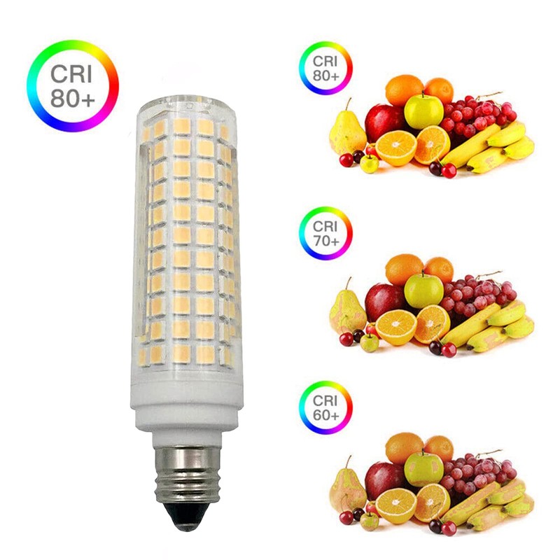 Lxcom Lighting E11 LED Corn Bulb 15W Dimmable Ceramic LED